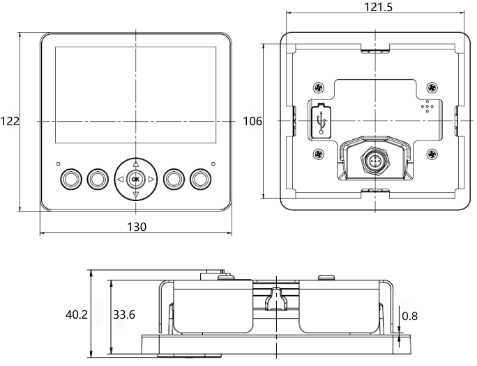 SCP700-050A 产品尺寸图