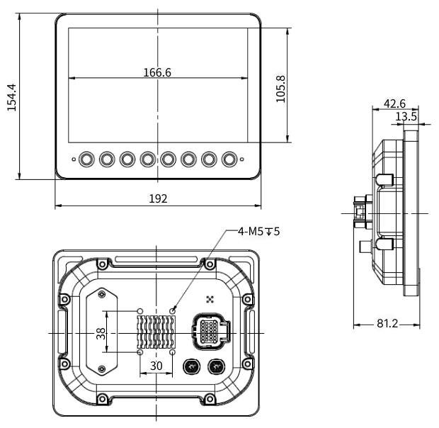 SCP700-070A 产品尺寸图